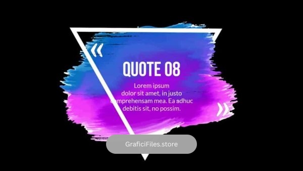 پروژه آماده نقل قول (سخن بزرگان) برای داوینچی ریزالو – Grunge Quote Titles