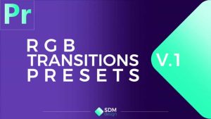 مجموعه ترنزیشن آماده برای پریمیر – RGB Transitions Pack V.1