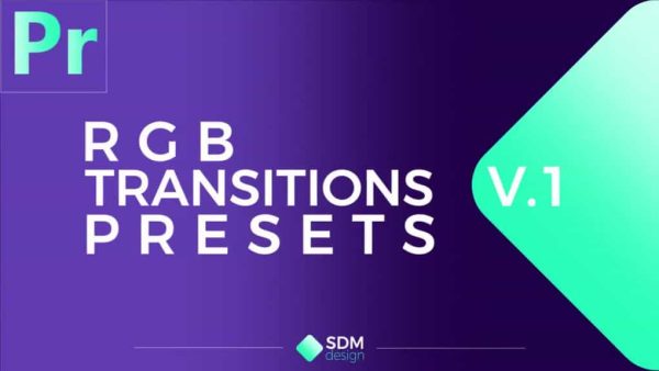 مجموعه ترنزیشن آماده برای پریمیر – RGB Transitions Pack V.1