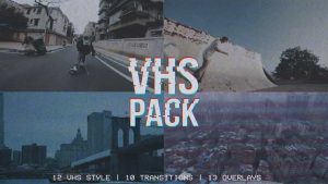 پکیج پریست نوار ویدیو برای پریمیر – VHS Pack