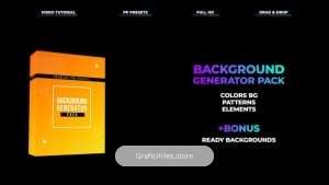 دانلود پریست ساخت بک گراند در پریمیر – Background Generator Pack
