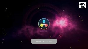 پروژه آماده لوگو پارازیت برای داوینچی ریزالو – Logo Glitch Flash 4K