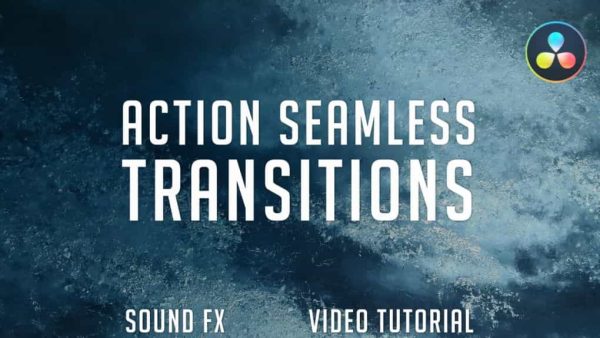 پروژه آماده ترنزیشن داوینچی ریزالو – Action Seamless Transitions Pack 1