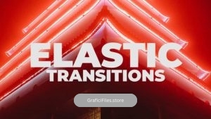 پریست ترنزیشن موج برای پریمیر – Elastic Transitions