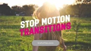 پریست ترنزیشن استاپ موشن برای پریمیر – Stop Motion Transitions