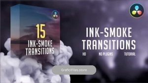 ترنزیشن جوهری برای داوینچی ریزالو – Ink-Smoke Transitions