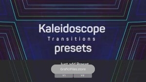 مجموعه پریست آماده پریمیر Kaleidoscope Transitions Presets