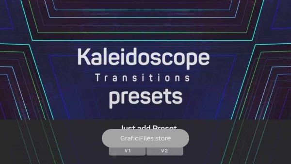 مجموعه پریست آماده پریمیر Kaleidoscope Transitions Presets