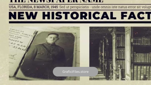 پروژه آماده روزنامه پریمیر Newspaper Investigation