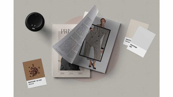 دانلود قالب ایندیزاین ژورنال لباس Prisma Magazine