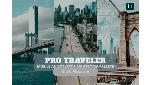 دانلود پریست لایت روم حرفه ایی مسافر Pro Traveler Lightroom Presets Dekstop and Mobile