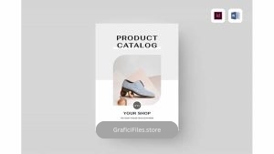 دانلود قالب آماده ورد کاتالوگ محصولات Product Catalog | MS Word & Indesign