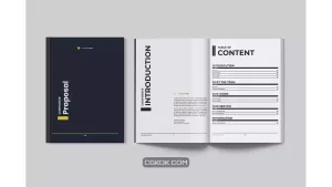 دانلود قالب ایندیزاین پروپوزال Proposal Indesign