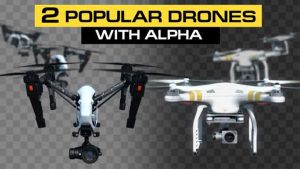 دانلود فوتیج کوادکوپتر Quadcopters Flying Pack
