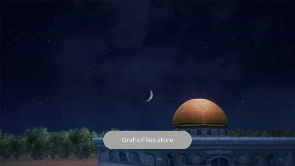 دانلود بک گراند متحرک رمضان Ramadan Background