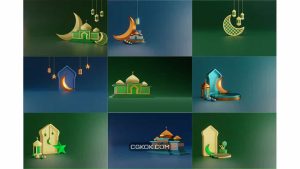 دانلود پس زمینه رمضان کریم Ramadan Kareem Background Pack 03