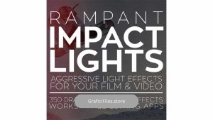 دانلود فویتج موشن گرافیک افکت‌ نور Rampant Impact Lights