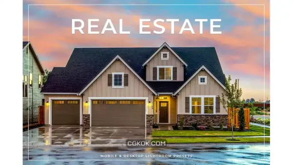 دانلود پریست لایت روم و فتوشاپ مشاور املاک به همراه اکشن فتوشاپ Real Estate Mobile & Desktop Lightroom Presets