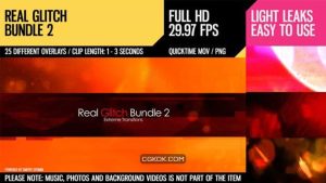 دانلود ترانزیشن نویز و پارازیت Real Glitch Bundle 2 – Extreme Transitions