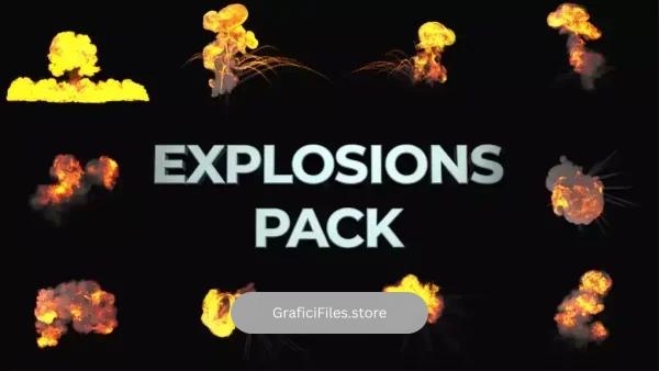 دانلود فوتیج انفجار واقعی Realistic Explosions Pack