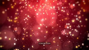 دانلود بک گراند موشن گرافیک قرمز کریسمس Red Christmas Background