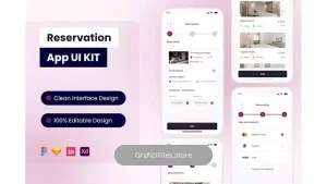 دانلود رابط کاربری اپلیکیشن رزرویشن Reservation Mobile App