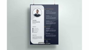 دانلود قالب آماده ورد رزومه Resume Template