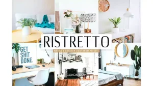 دانلود پریست لایت روم و فتوشاپ به همراه اکشن فتوشاپ Ristretto Mobile & Desktop Lightroom Presets