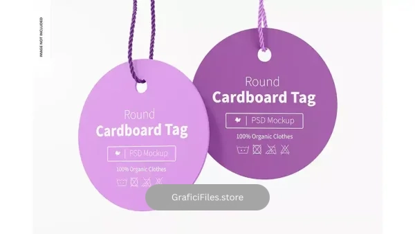 دانلود موکاپ لیبل 7