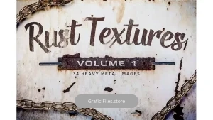 دانلود تکسچر فلز زنگ زده Rust Textures Volume 1