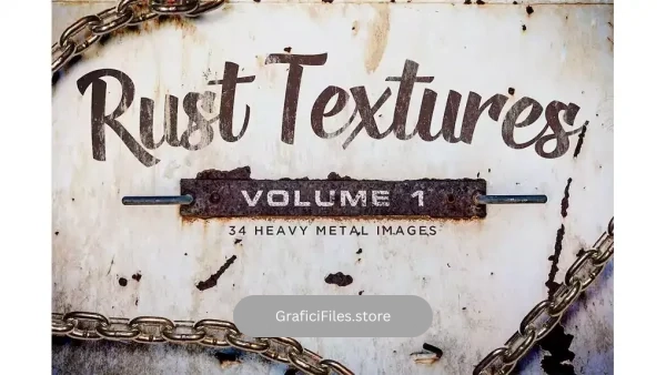 دانلود تکسچر فلز زنگ زده Rust Textures Volume 1