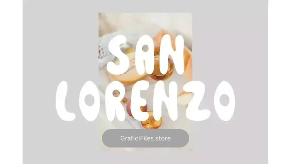 دانلود فونت انگلیسی San Lorenzo – Fat Display Font