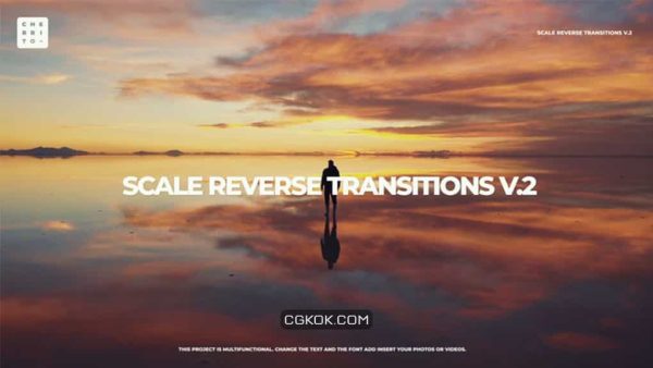 پروژه پریمیر ترانزیشن Scale Reverse Transitions V.2