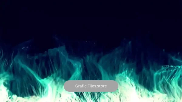 دانلود بک گراند موشن گرافیک Sea Grass Border