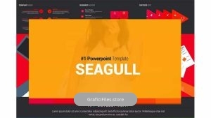 دانلود قالب پاورپوینت SEAGULL Powerpoint Template