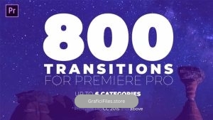 پروژه پریمیر ترانزیشن Seamless Transitions Pack
