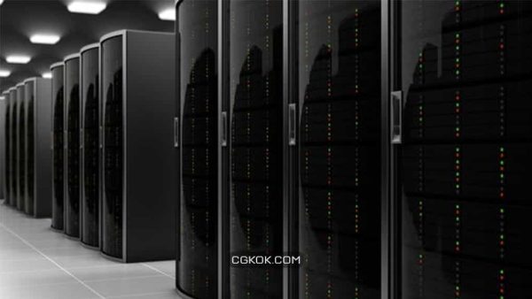 دانلود فوتیج Server Room in Cloud Datacenter