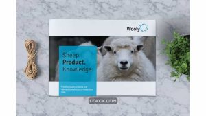 دانلود قالب ایندیزاین بروشور مزرعه گوسفند Sheep Farm Brochure A5