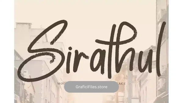 دانلود فونت انگلیسی Sirathul