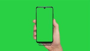 فوتیج کروماکی گوشی هوشمند با صفحه سبز Smartphone Green Screen