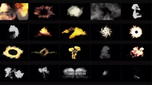 دانلود فوتیج انفجار و دود Smoke And Explosion Overlays