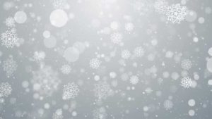 دانلود بک گراند موشن گرافیک بارش برف Snow Particles White Background