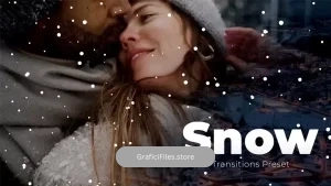 دانلود ترانزیشن پریمیر بارش برف Snow Transitions