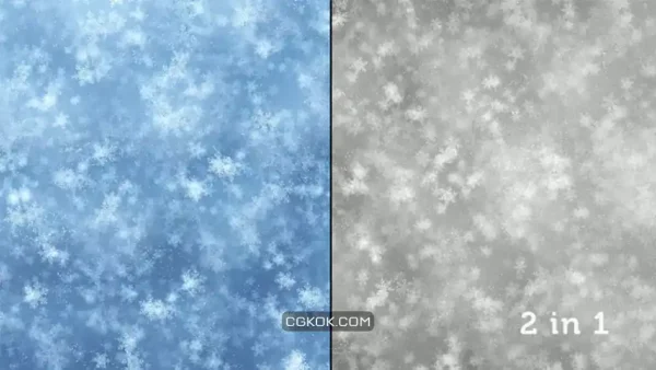 دانلود پس زمینه موشن گرافیک بارش برف Snowfall Background Pack