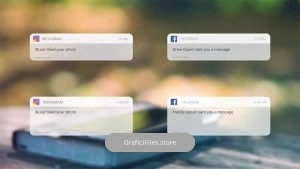 پروژه فاینال کات پرو پیام متنی شبکه اجتماعی Social Media Messages