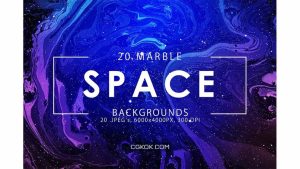 دانلود بک گراند فضایی Space Marble Backgrounds
