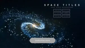 پروژه افترافکت تایتل فضایی Space Titles