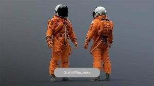 دانلود آبجکت فضانورد ناسا