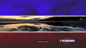 دانلود پریست پریمیر تقسیم صفحه نمایش Split-Screen 4K Presets