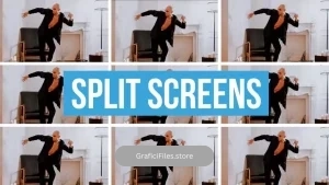 پروژه داوینچی ریزالو المان جداسازی تصویر Split Screens Kit